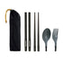 mont-bell Stuck In Cutlery Set 黑色餐具套裝
